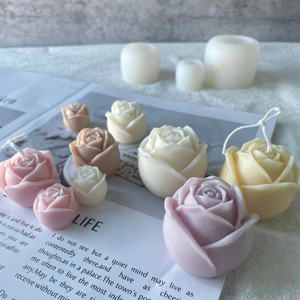 DIY Handmade Rose Making Tools Home Decoration Exquisite Rose Flower Shape  Making Mold Silicone Mold G1X8 